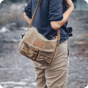 Canvas Crossbody Bag