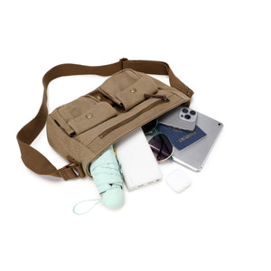 Gootium Canvas Messenger Bags #30624