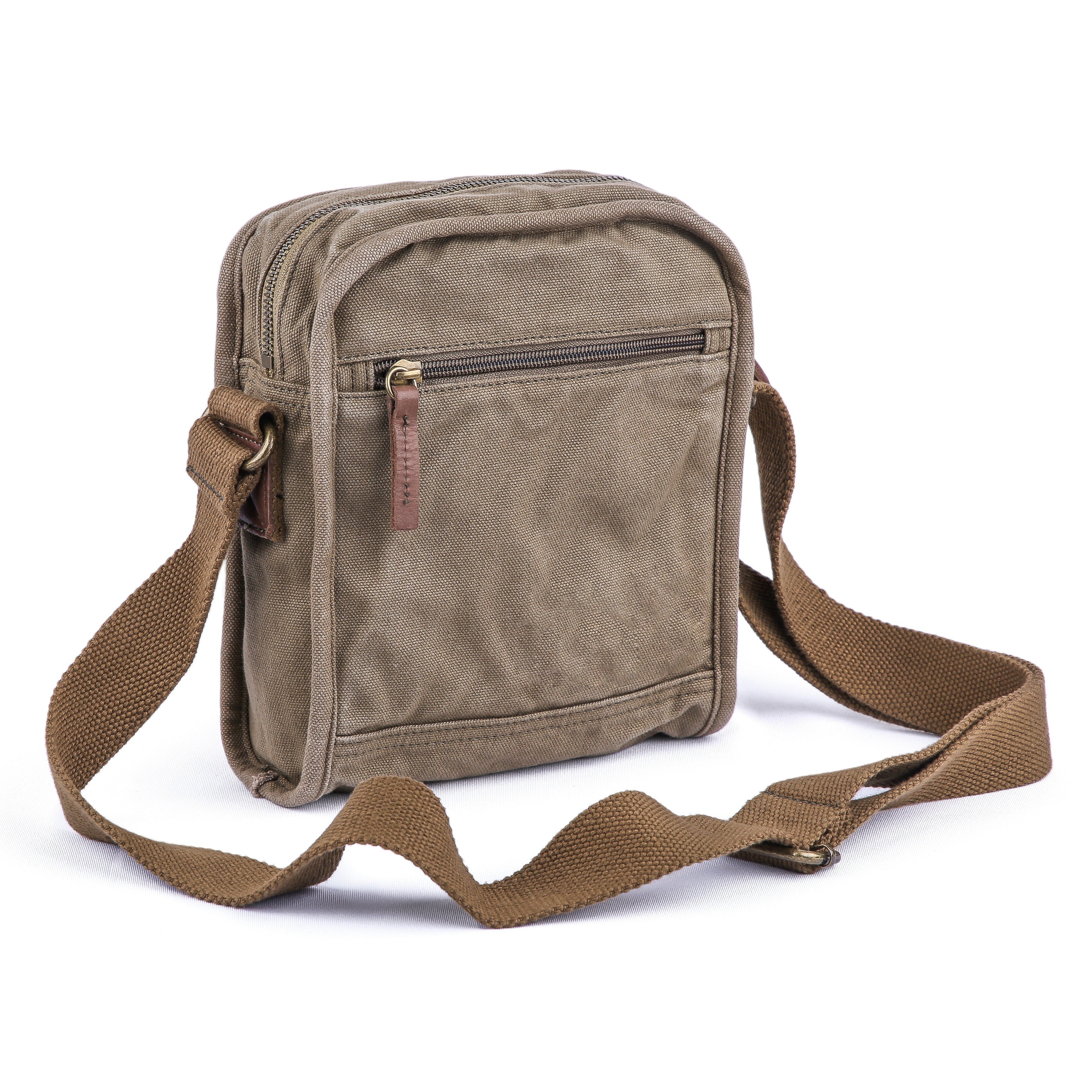 Gootium Small Canvas Messenger Bag #40199