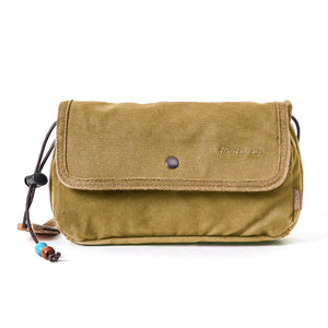 Gootium Canvas Zippered Flap Purse #G2004