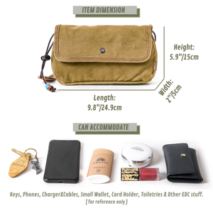 Gootium Nova Canvas Flap Purse