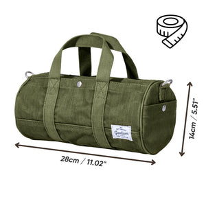 Gootium Heritage Mini Duffel | Heavyweight Herringbone Canvas #H2511