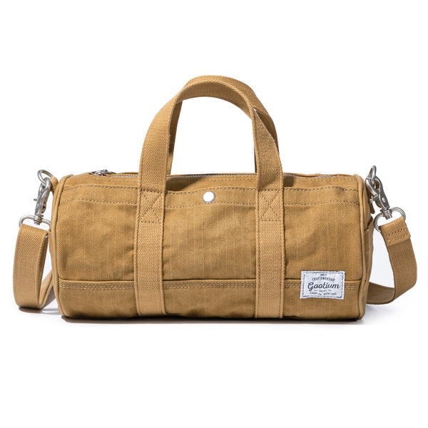 Gootium Heritage Mini Duffel | Heavyweight Herringbone Canvas