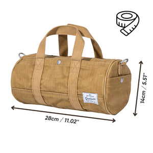 Gootium Heritage Mini Duffel | Heavyweight Herringbone Canvas #H2511