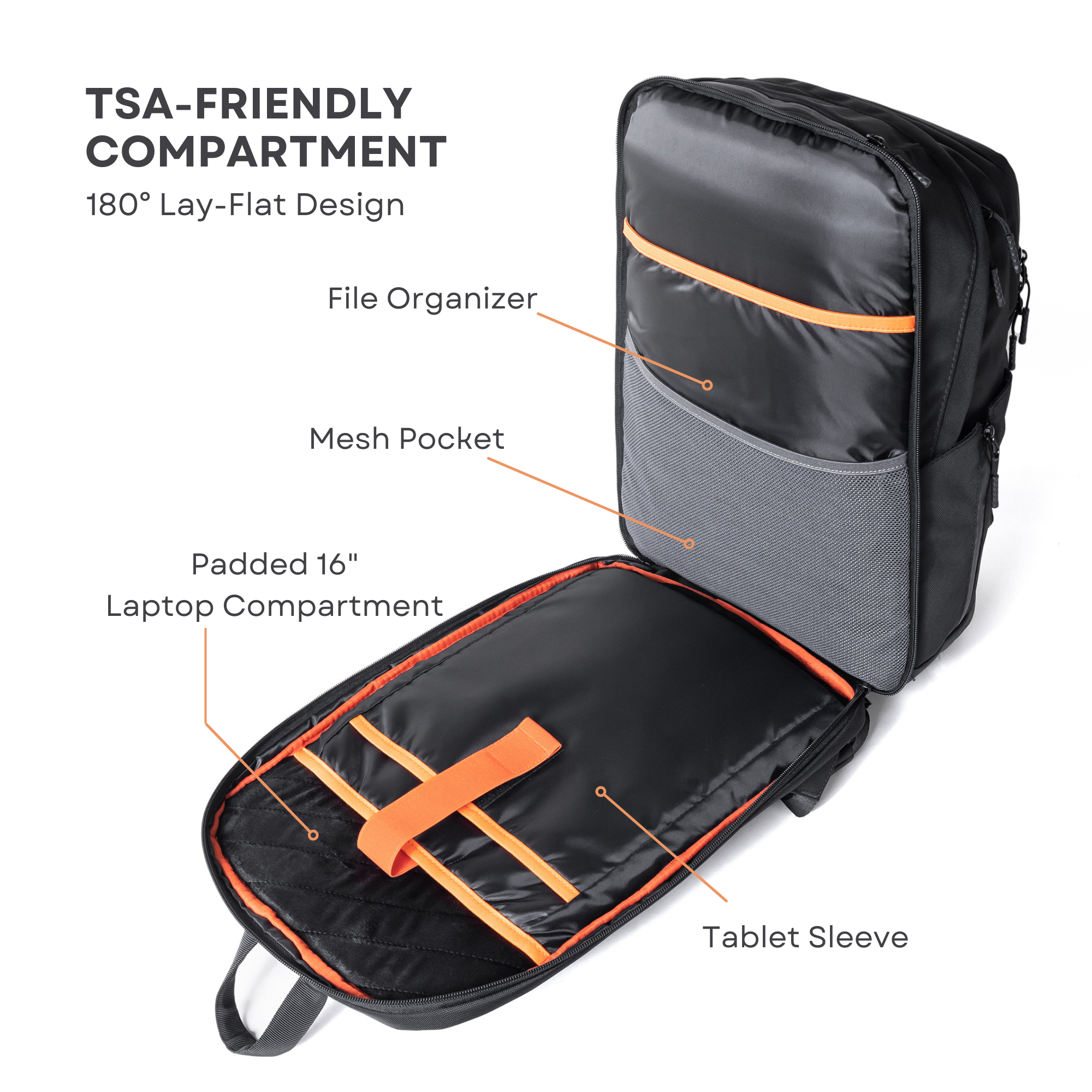 backpack with padded laptop pocket GOOTIUM Laptop Business Travel Backpack