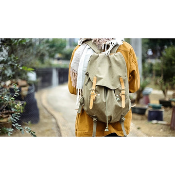The Ranger Military Canvas Rucksack — Army Backpack 21L