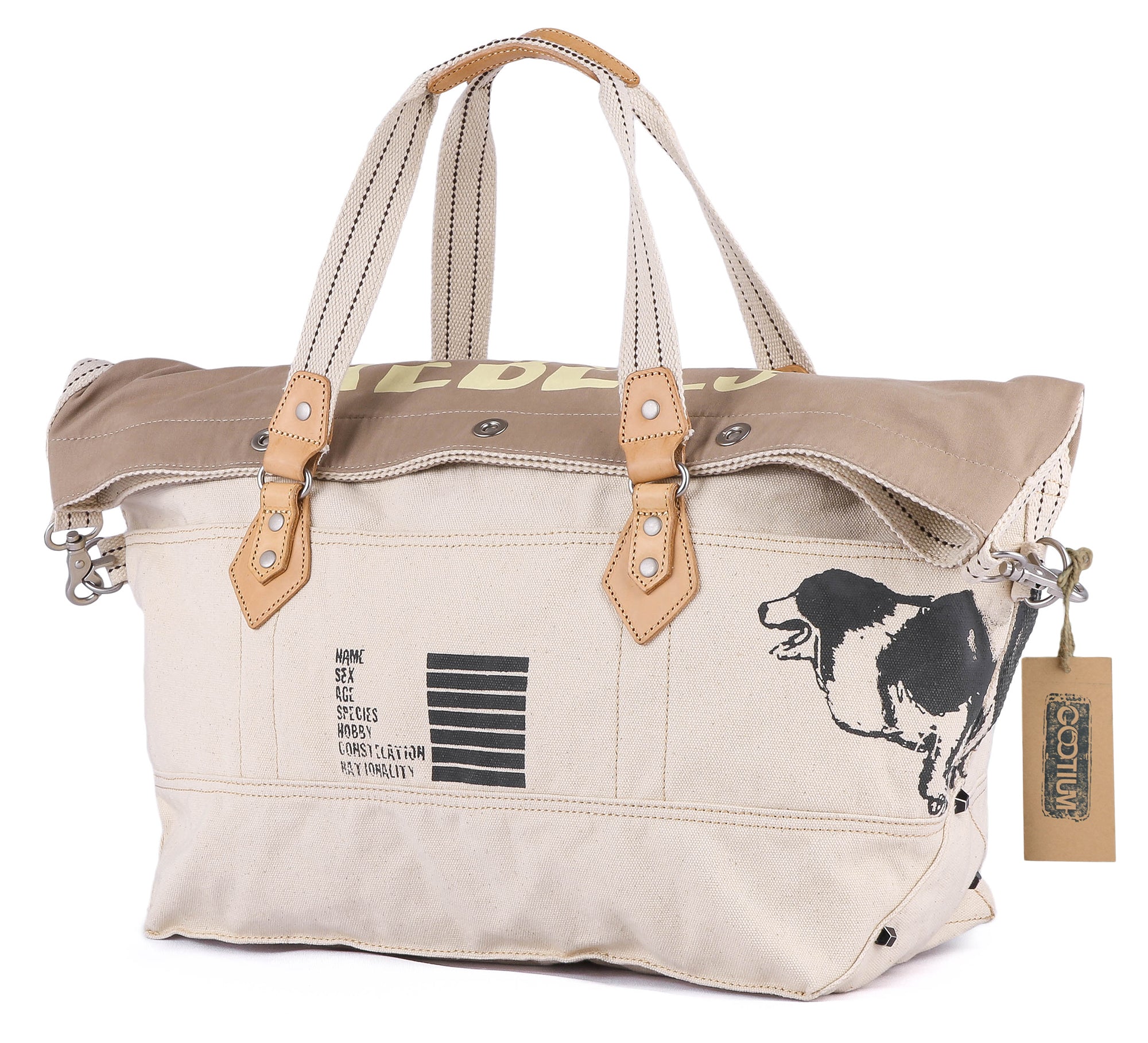 30317 Canvas Gym Bag Gootium