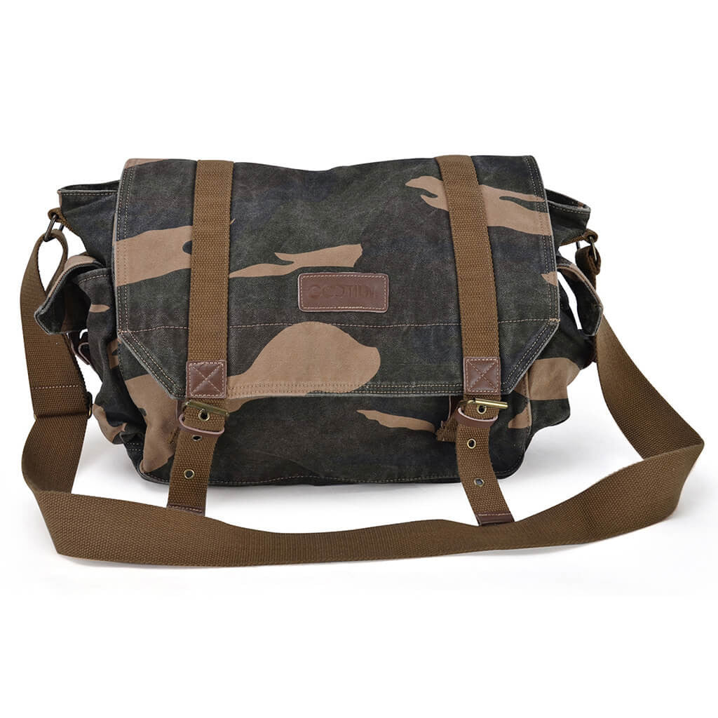 Gootium Canvas Messenger Bag #30623