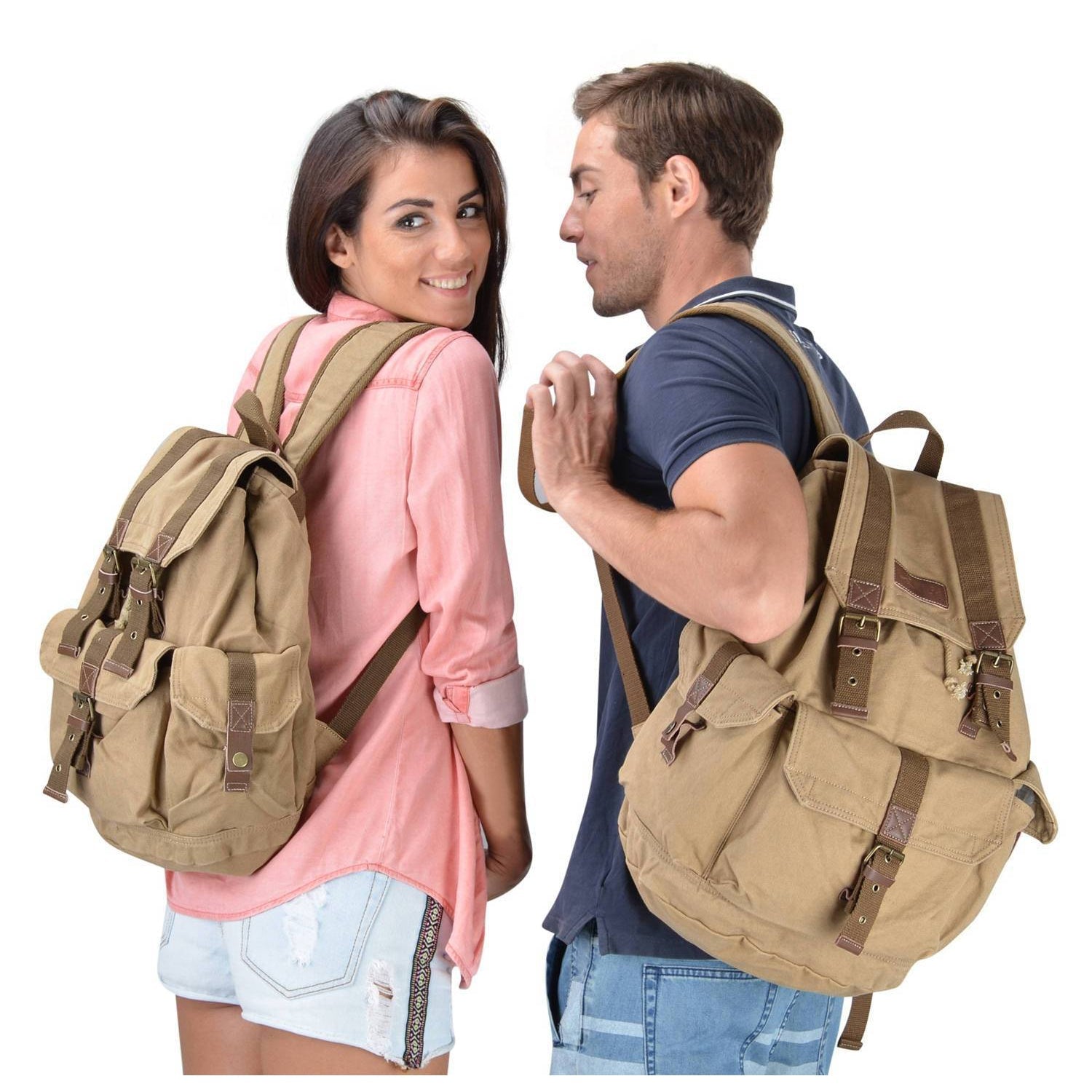 Canvas Ruchsack The Ranger Canvas Backpack & Rucksack — 30L, Vintage - Gootium