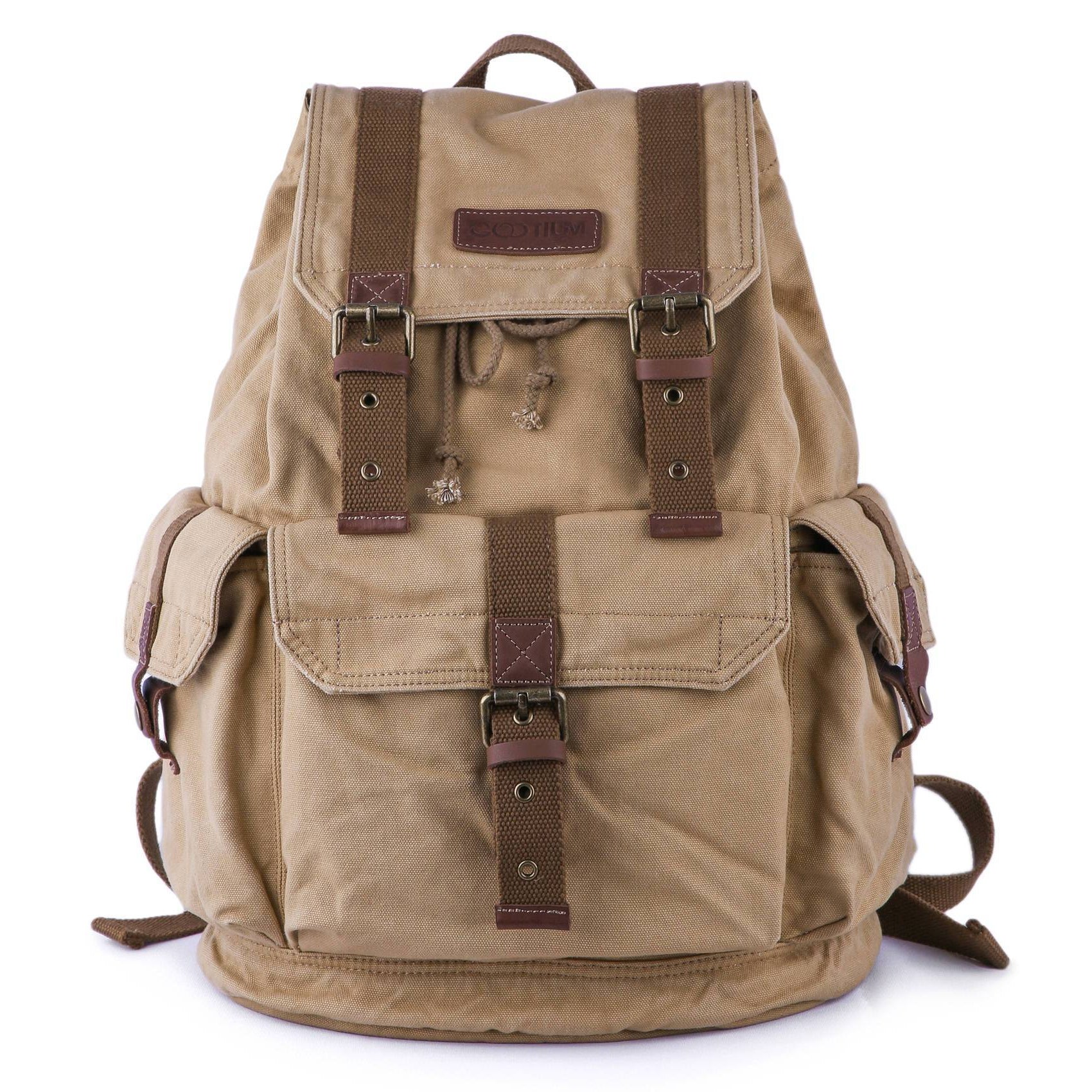 The Ranger Canvas Backpack Rucksack 30L Vintage Gootium The Ranger Canvas Backpack Rucksack 30L Vintage Gootium