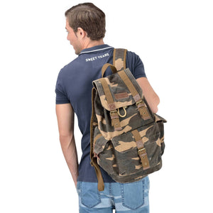 Gootium Canvas Backpack Rucksack #21101