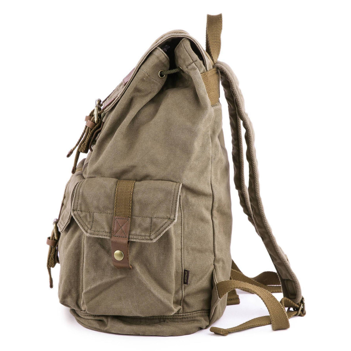 Basic Canvas Rucksack Canvas Backpack Rucksack #21101