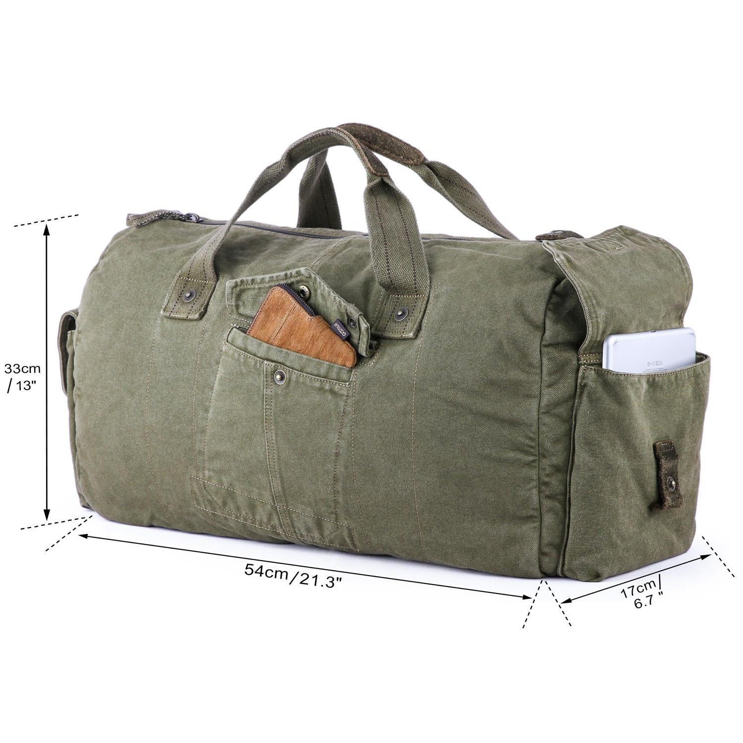 Gootium Canvas Duffel Bag #60404 (Defective Item)