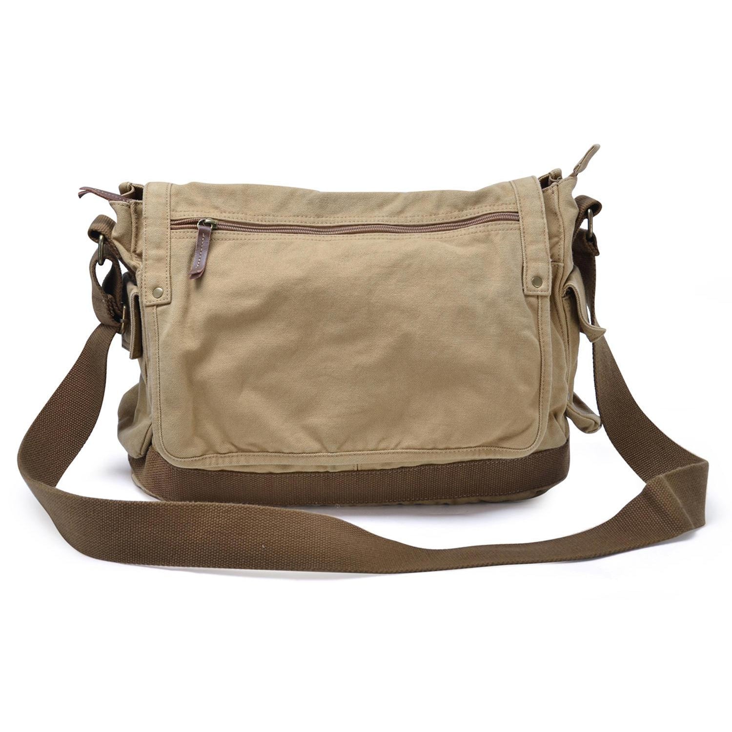 Canvas Frayed Style Messenger Bags #80808