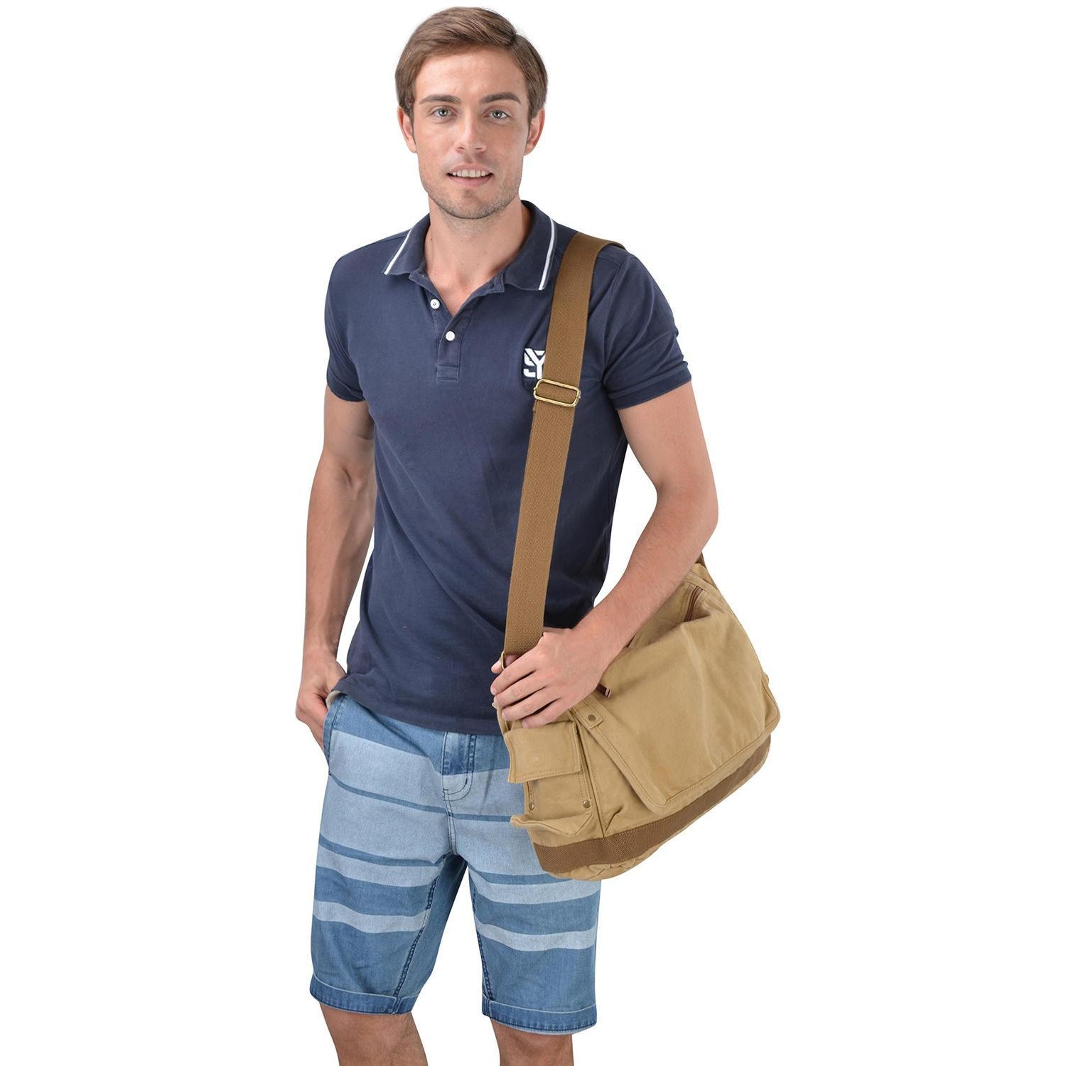 Gootium Canvas Messenger Bags #30622