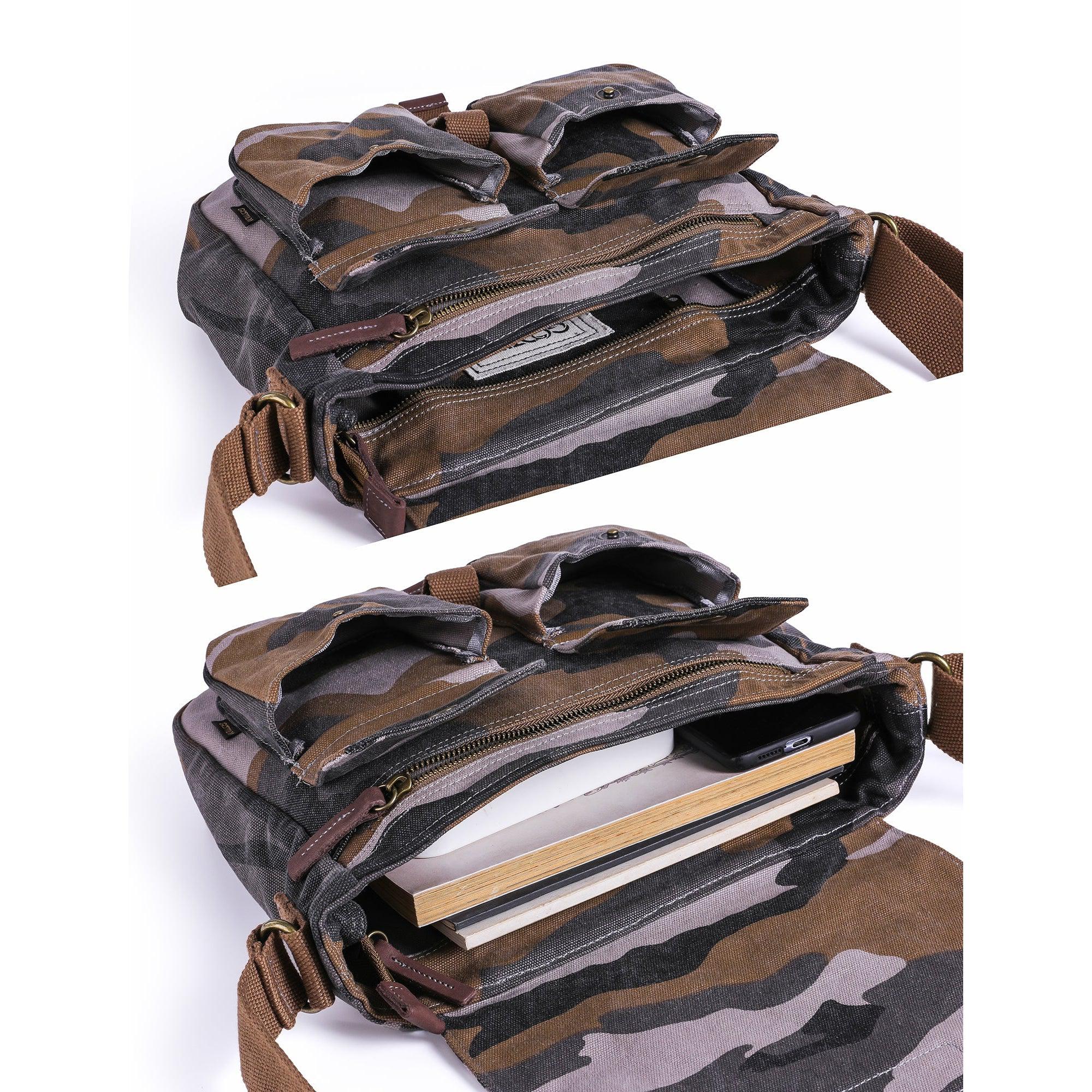 Gootium Canvas Messenger Bags #30624 Camo