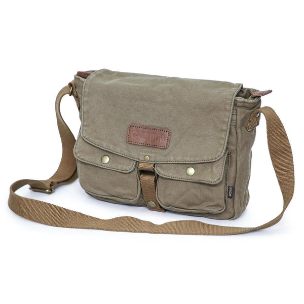 Gootium canvas messenger bag sales