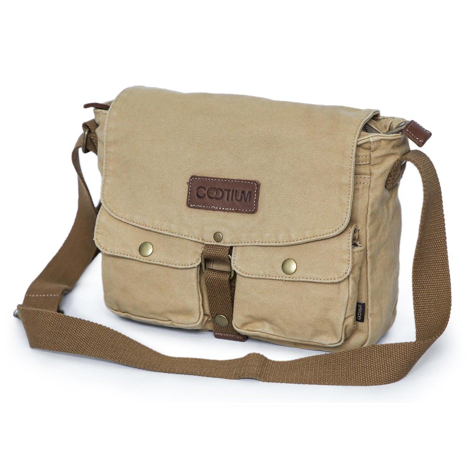 Gootium Canvas Messenger Bags #30624