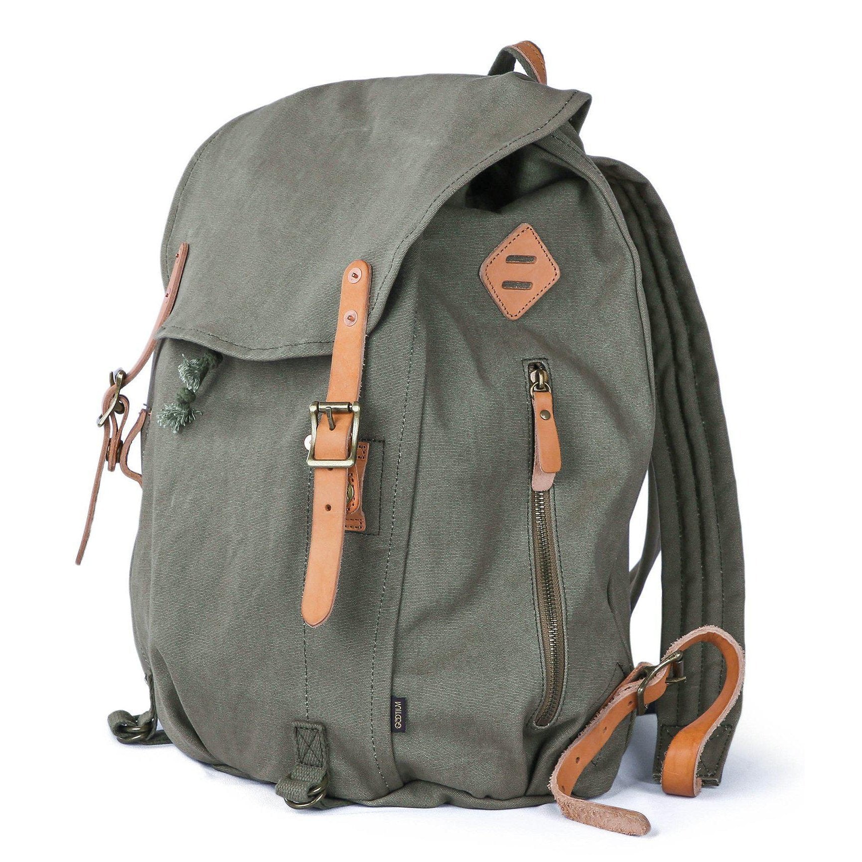 The Ranger Military Canvas Rucksack — Army Backpack 21L