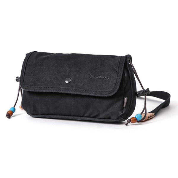 Canvas Zippered Flap Purse #G2004 - Gootium