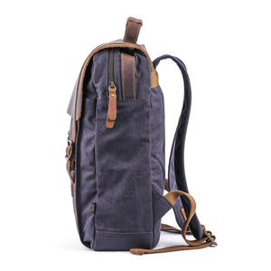 Gootium Leather Canvas Backpack #71102