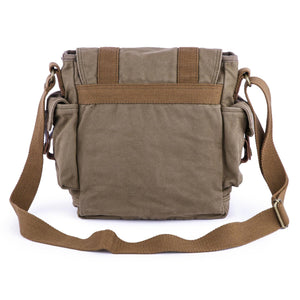 21217 Mens Canvas Satchel Bag Gootium