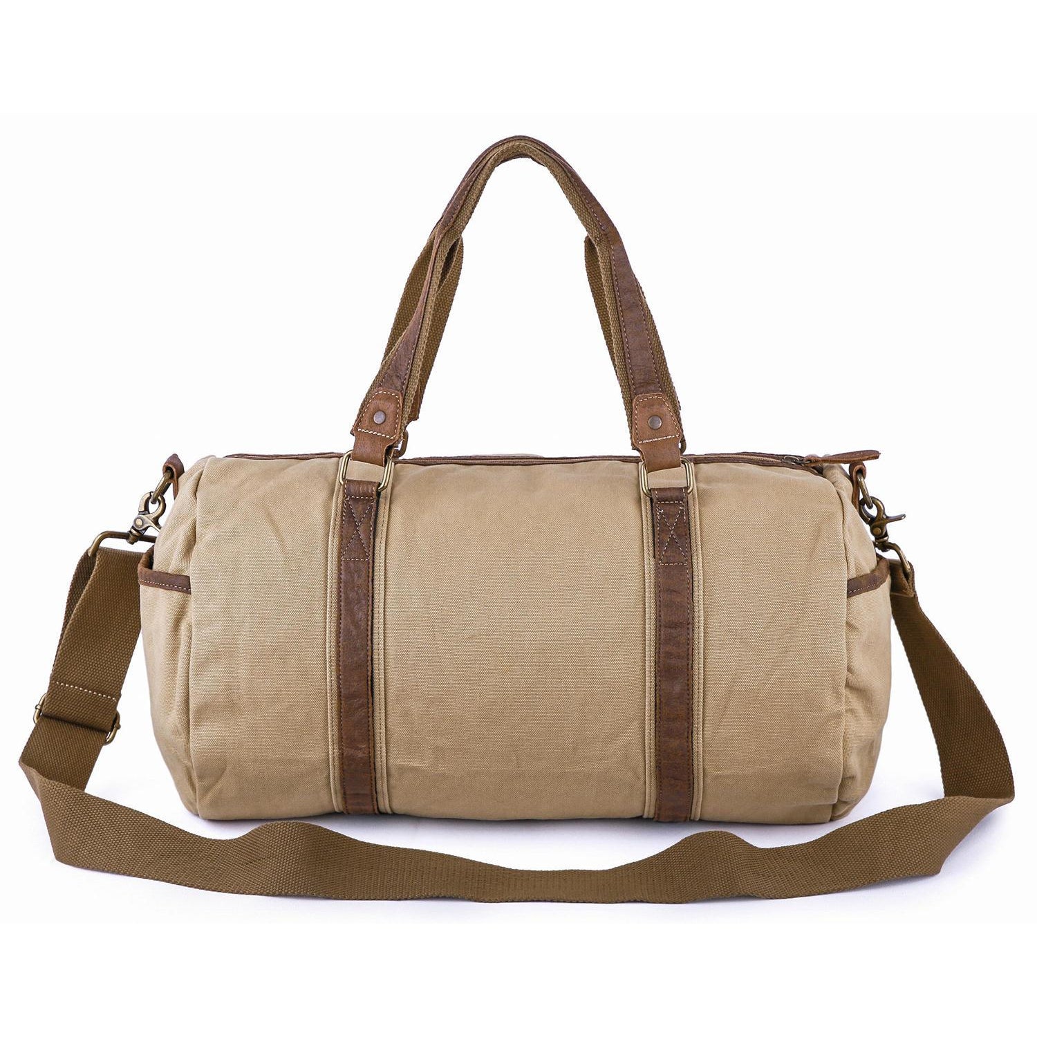 Gootium Vintage Canvas Gym Bag #30317