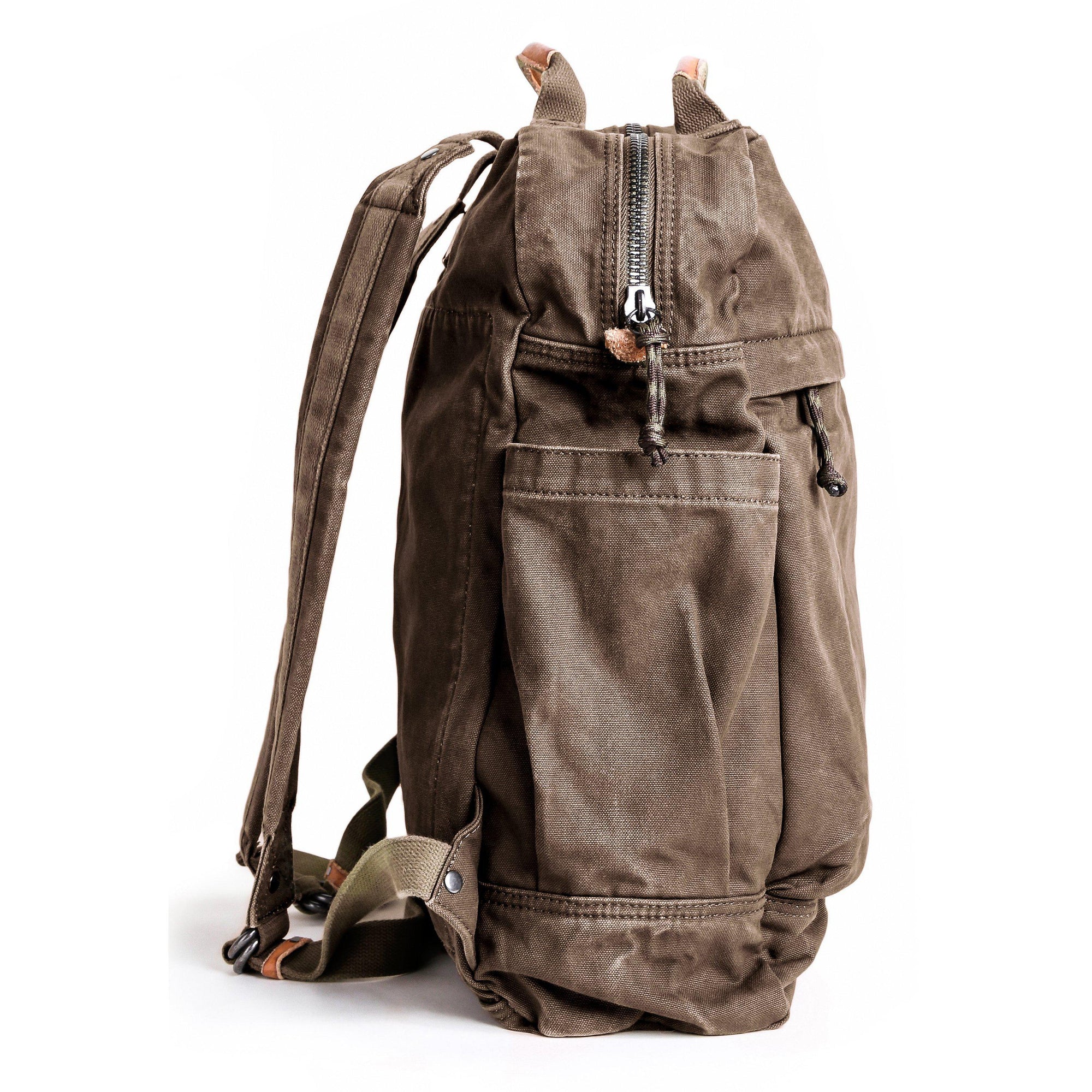 Gootium Canvas Zippered Backpack #G2001
