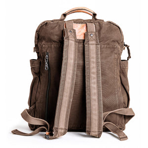 Gootium Canvas Zippered Backpack #G2001